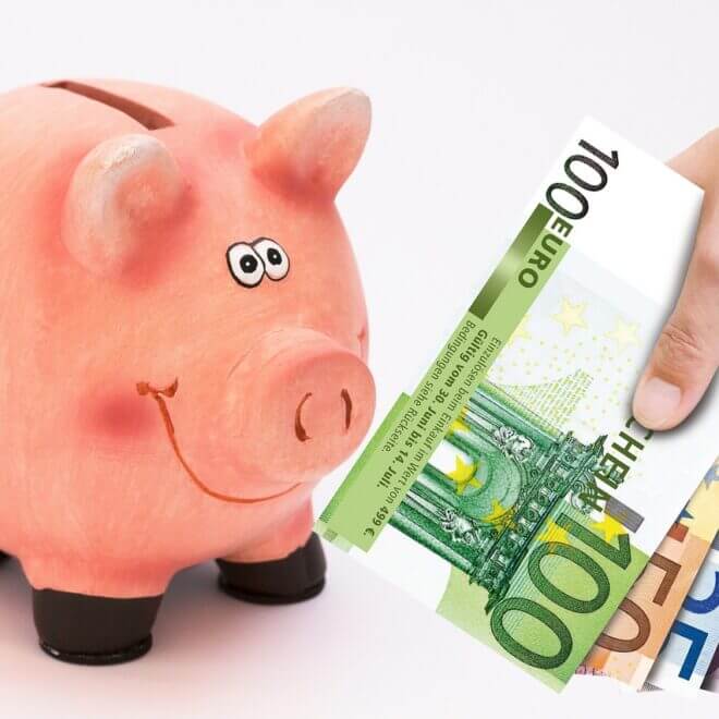 Sparen im Alltag bei kleinster Veränderung