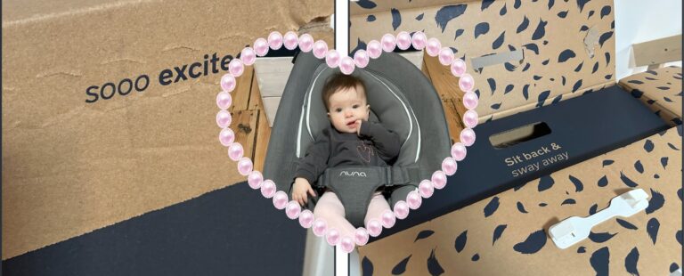 Testbericht zur LEAF grow Babywippe von Nuna – Teil 1: Der Test mit meiner Tochter Lana