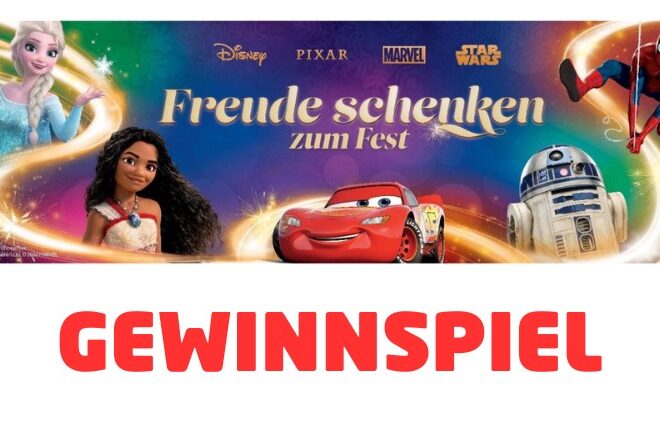 Mit Disney in die Weihnachtszeit: Freude schenken zum Fest – Gewinnspiel