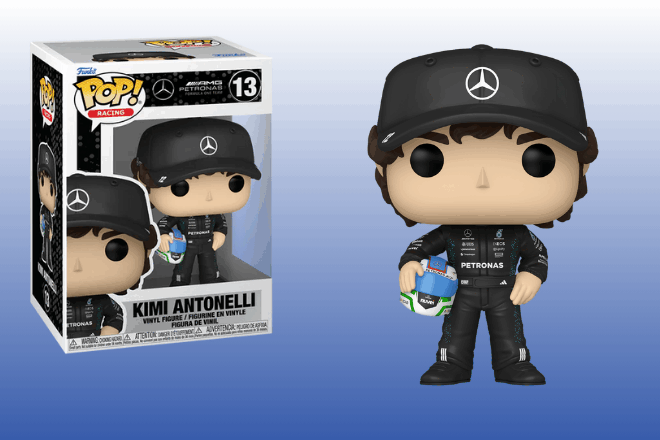 Ich und mein neuer Favorit: Der Kimi Antonelli Funko Pop!