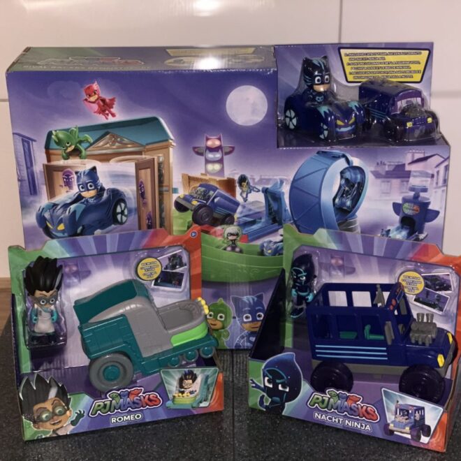 PJ Masks Rennstrecke im Test