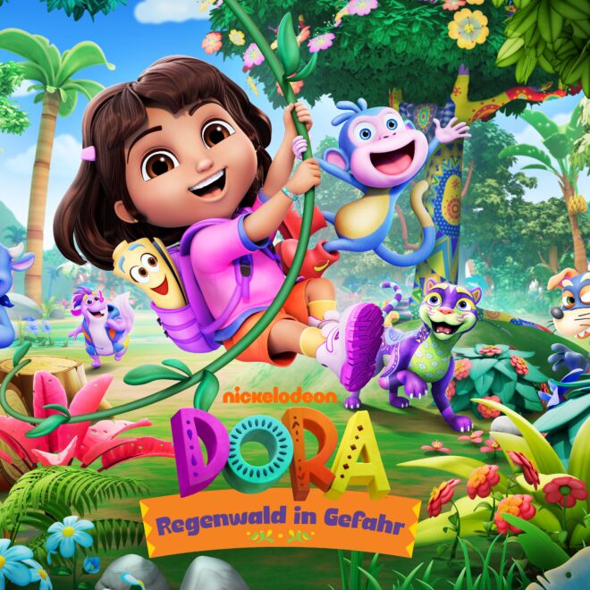 Dora ist zurück – jetzt wird der Regenwald gerettet! 🌿🎮 – Gewinnspiel