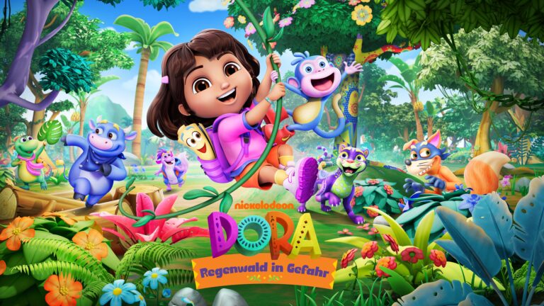 Dora ist zurück – jetzt wird der Regenwald gerettet! 🌿🎮 – Gewinnspiel