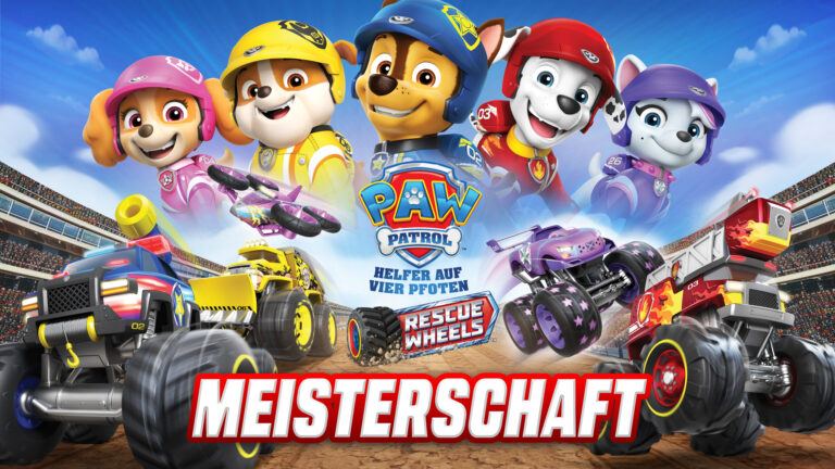 PAW Patrol gibt Vollgas – die Fellfreunde auf der Rennstrecke! 🚀🐾 – Gewinnspiel