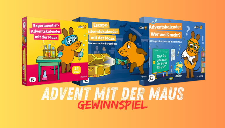 Advent mit der Maus: Drei Kalender, drei Abenteuer – Gewinnspiel