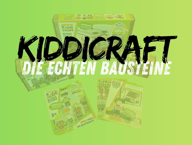 Kiddi Craft – Die echten Bausteine, bevor andere auf die Idee kamen