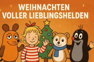 Weihnachten mit der Maus, Conni, Bobo & dem kleinen Maulwurf – wenn Kinderaugen leuchten – Gewinnspiel