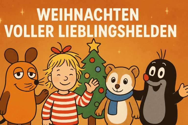 Weihnachten mit der Maus, Conni, Bobo & dem kleinen Maulwurf – wenn Kinderaugen leuchten – Gewinnspiel
