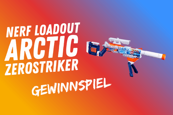 Frost, Pfeile, Action – der neue NERF Loadout Arctic Zerostriker ist da!