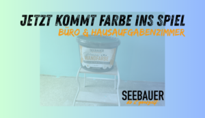 Das Büro und Hausaufgabenzimmer bekommt Farbe