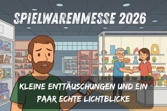 Spielwarenmesse Nürnberg. Große Namen, kleine Enttäuschungen und ein paar echte Lichtblicke