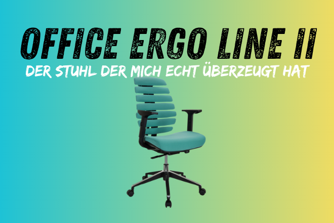 Mein Test: hjh OFFICE ERGO LINE II Bürostuhl in Türkis – der Stuhl, der mich (und meinen Rücken) echt überzeugt hat