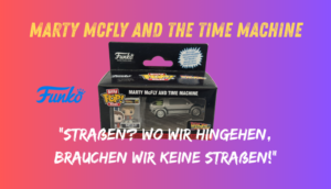 Zurück in die Zukunft im Mini-Format: Gewinnt 4x den Funko Bitty POP! Ride Marty McFly mit DeLorean