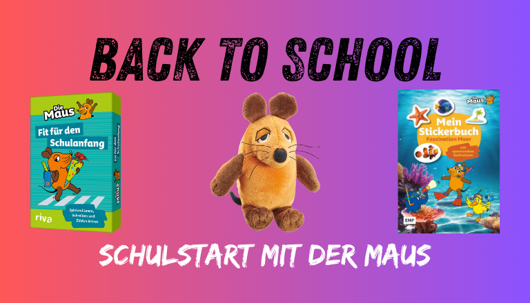 Zurück in die Schule mit der Maus 🧡 – Jetzt tolles Schulstart Paket gewinnen!