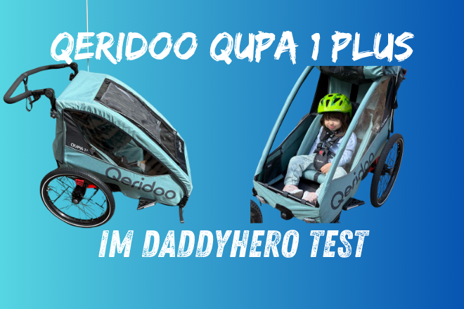 Qeridoo QUPA 1 Plus im Test: Unser neuer Familien-Flitzer 🚲👶