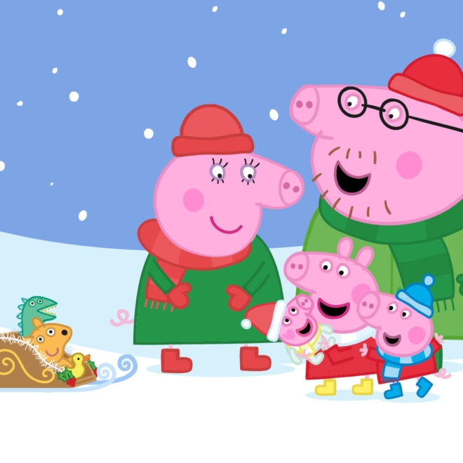 FESTTAGSSPASS MIT PEPPA: Weihnachtszauber im Kino und süße Gewinne für kleine Peppa-Fans! 🐷🎄