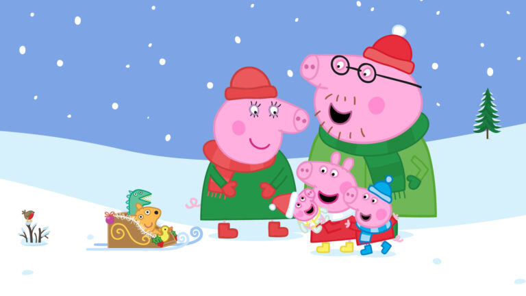 FESTTAGSSPASS MIT PEPPA: Weihnachtszauber im Kino und süße Gewinne für kleine Peppa-Fans! 🐷🎄