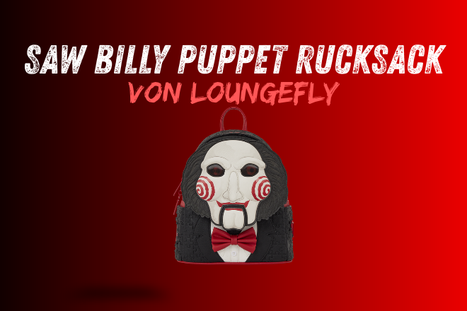 Halloween wird unheimlich: Der Loungefly SAW Billy Puppet Mini-Rucksack ist nichts für schwache Nerven 🎃